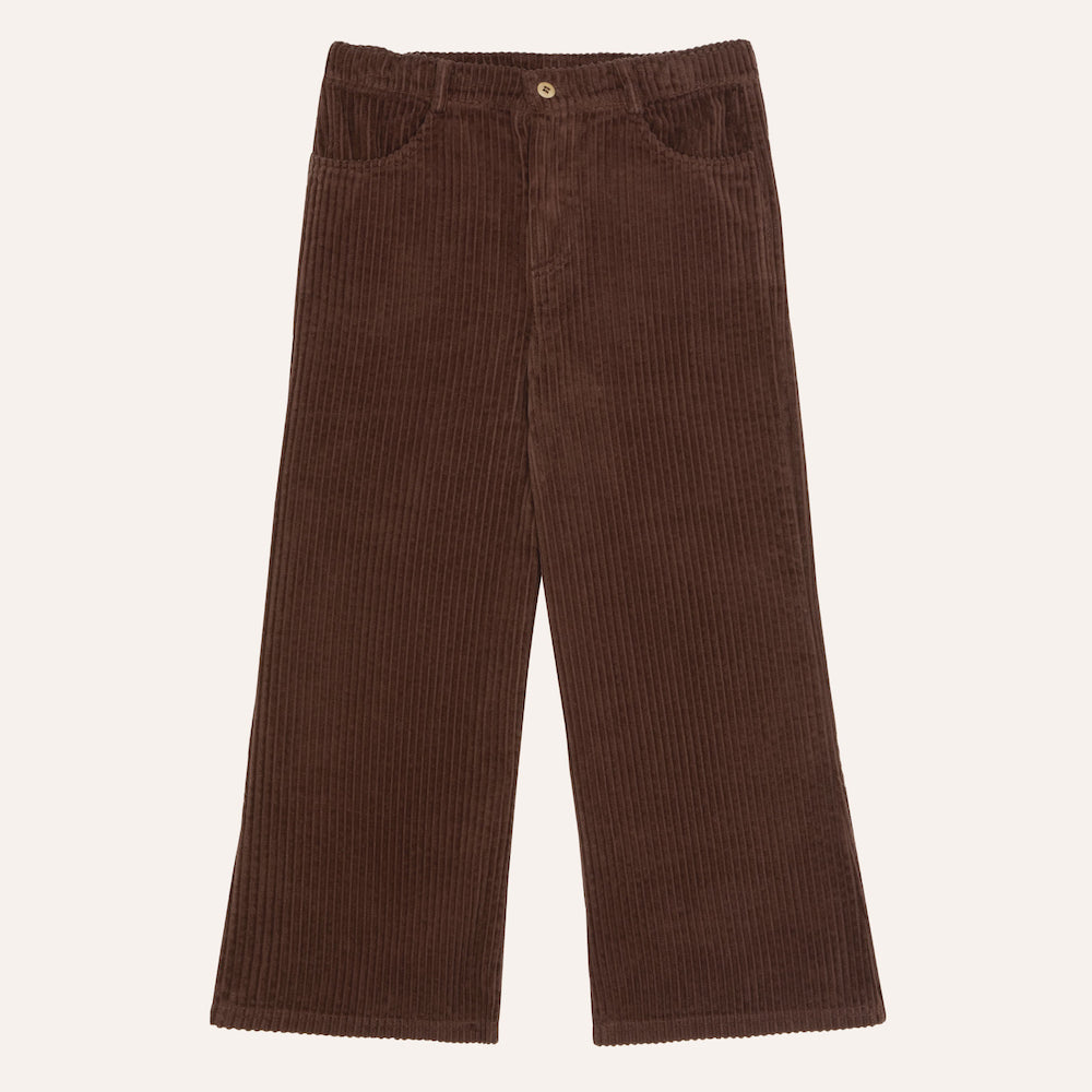 Brown Corduroy Kids Trousers