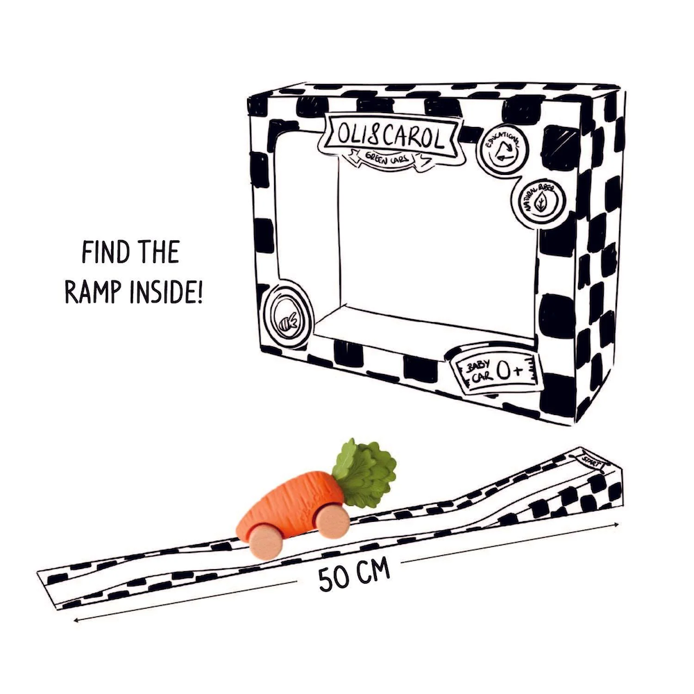 Cathy The Carrot Baby Car