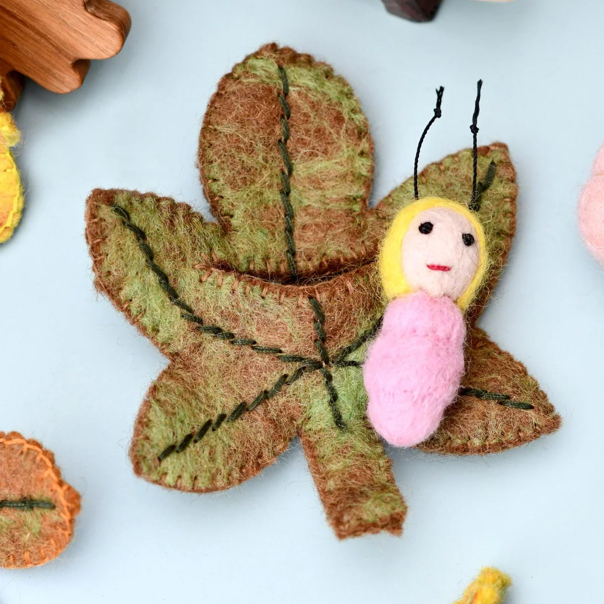 Felt Chestnut Leaf Baby