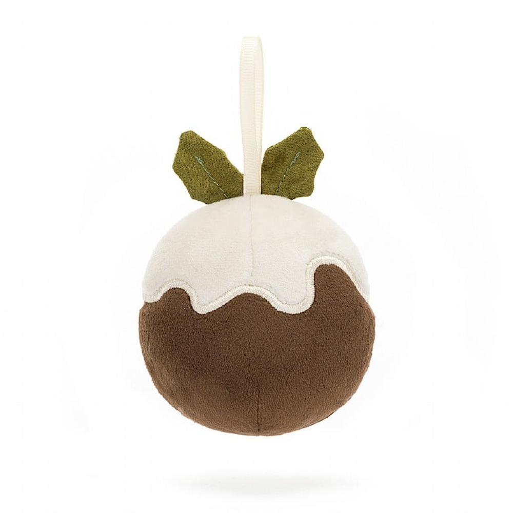 Festive Folly Christmas Pudding Decoration