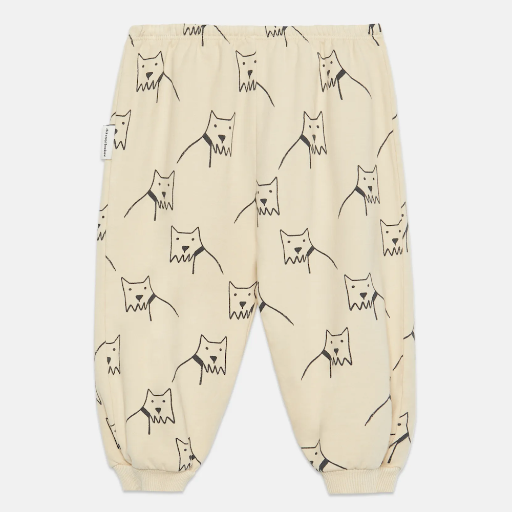 City Dog All Over Baby Sweatpants - Sand