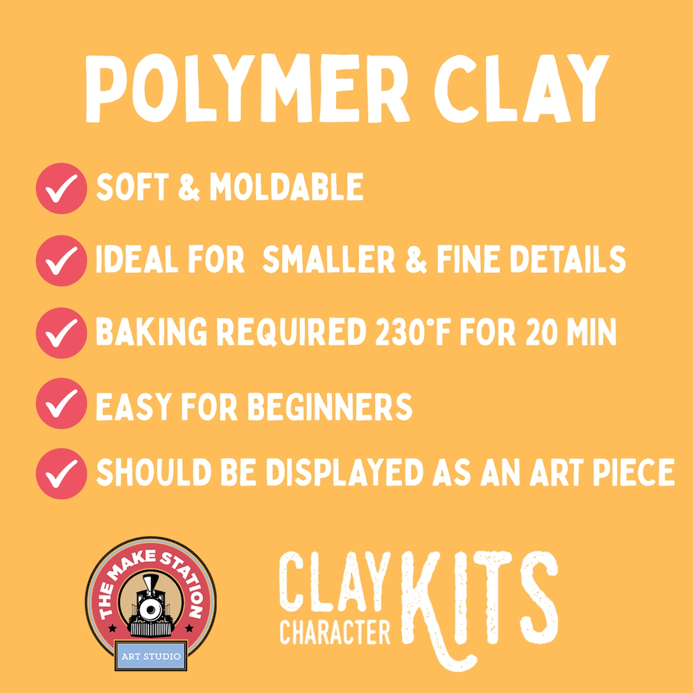 Cappy The Capybara DIY Polymer Clay Kit