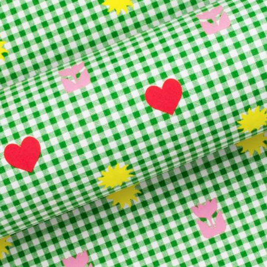 Wrapping Paper Clementine Emerald - Store Pick Up Only