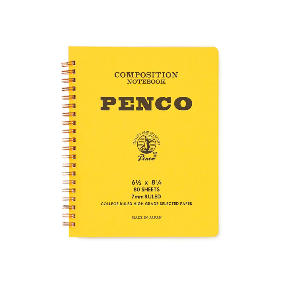Coil Notebook Large Yellow