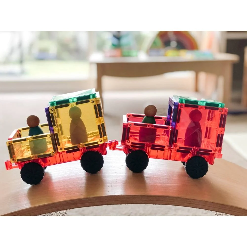 Magnetic Tiles 24 Piece Rainbow Motion Pack