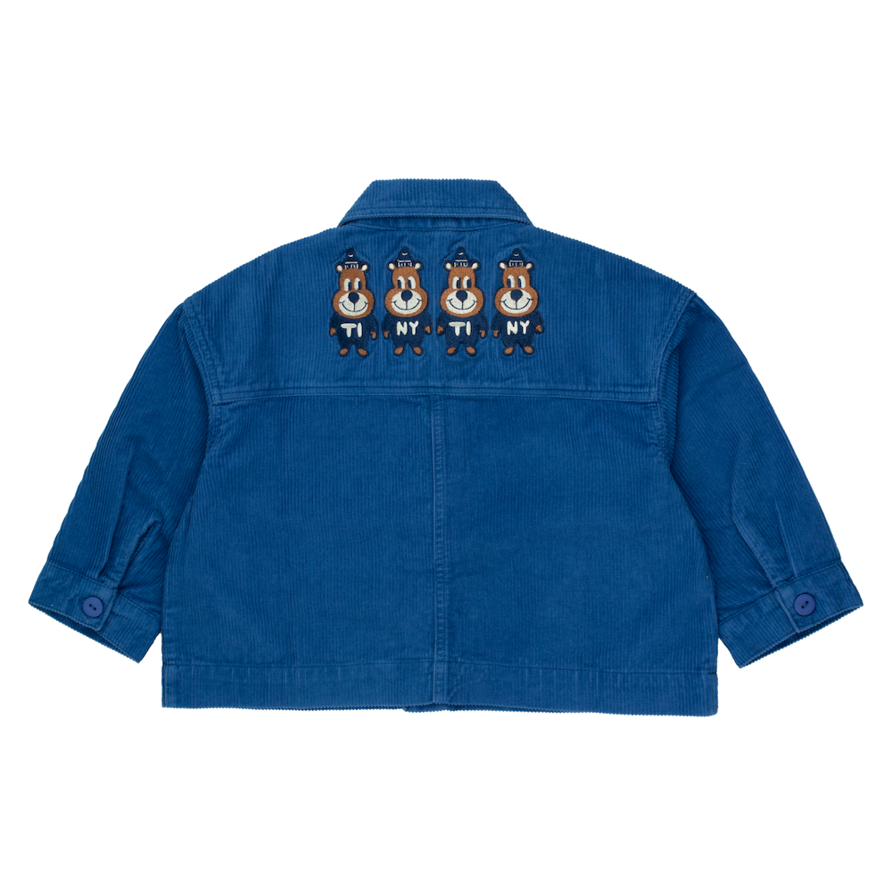 Corduroy Jacket Blue