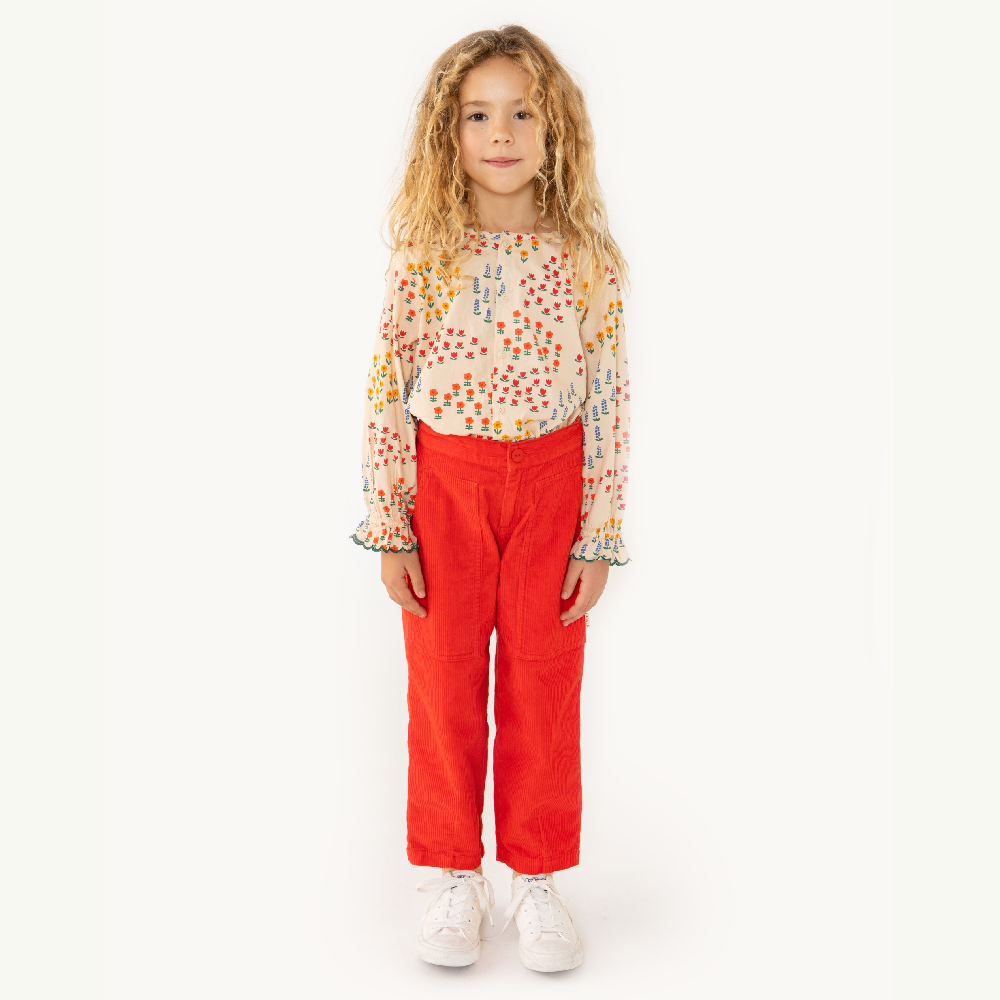 Corduroy Pant Deep Red