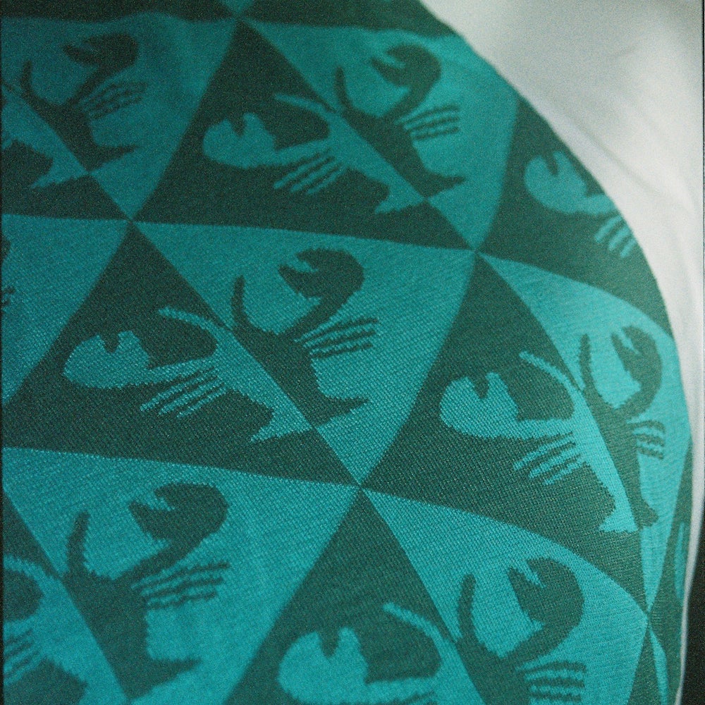 Deep Sea Lobster Cotton Baby Blanket