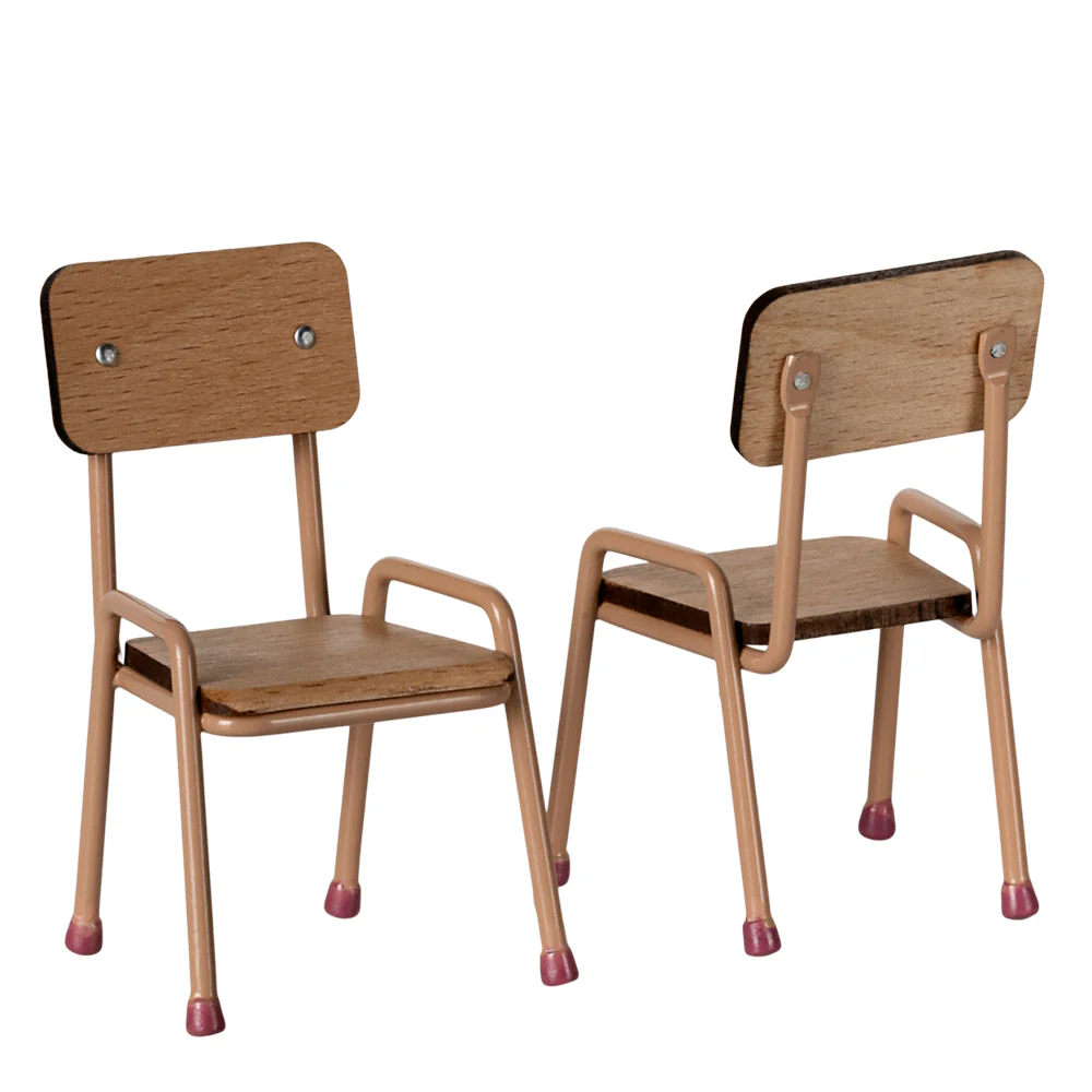 Table And Chair Set Mouse Dark Powder