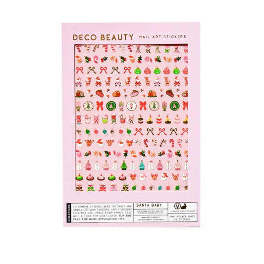 Santa Baby Nail Art Stickers