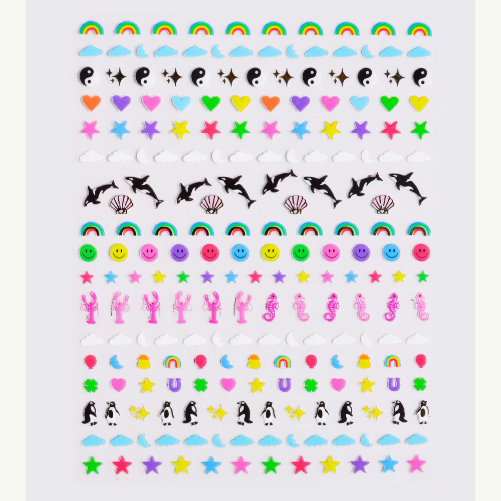 Lucky Charm Nail Art Stickers