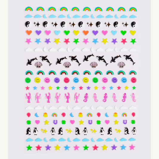 Lucky Charm Nail Art Stickers