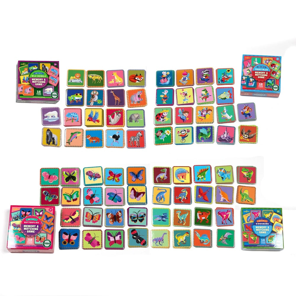 Mini Memory Game Wild Animals
