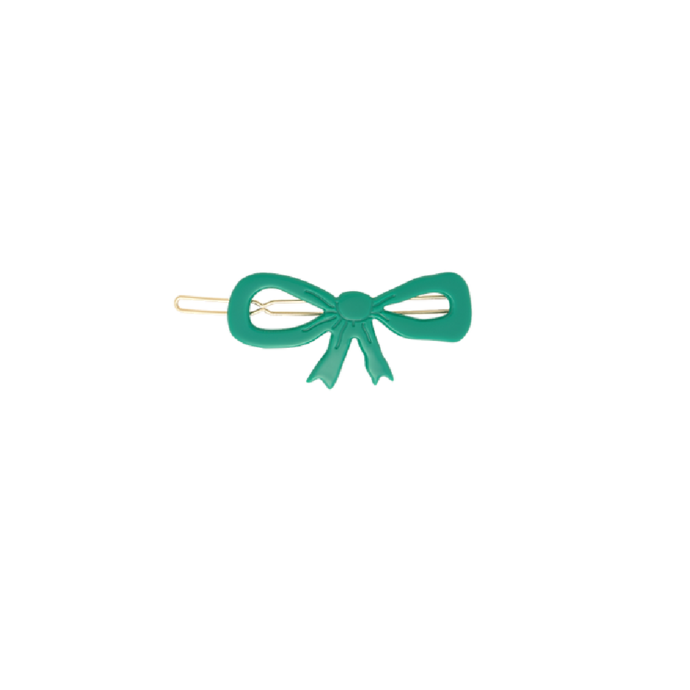 Bow Clip Emerald