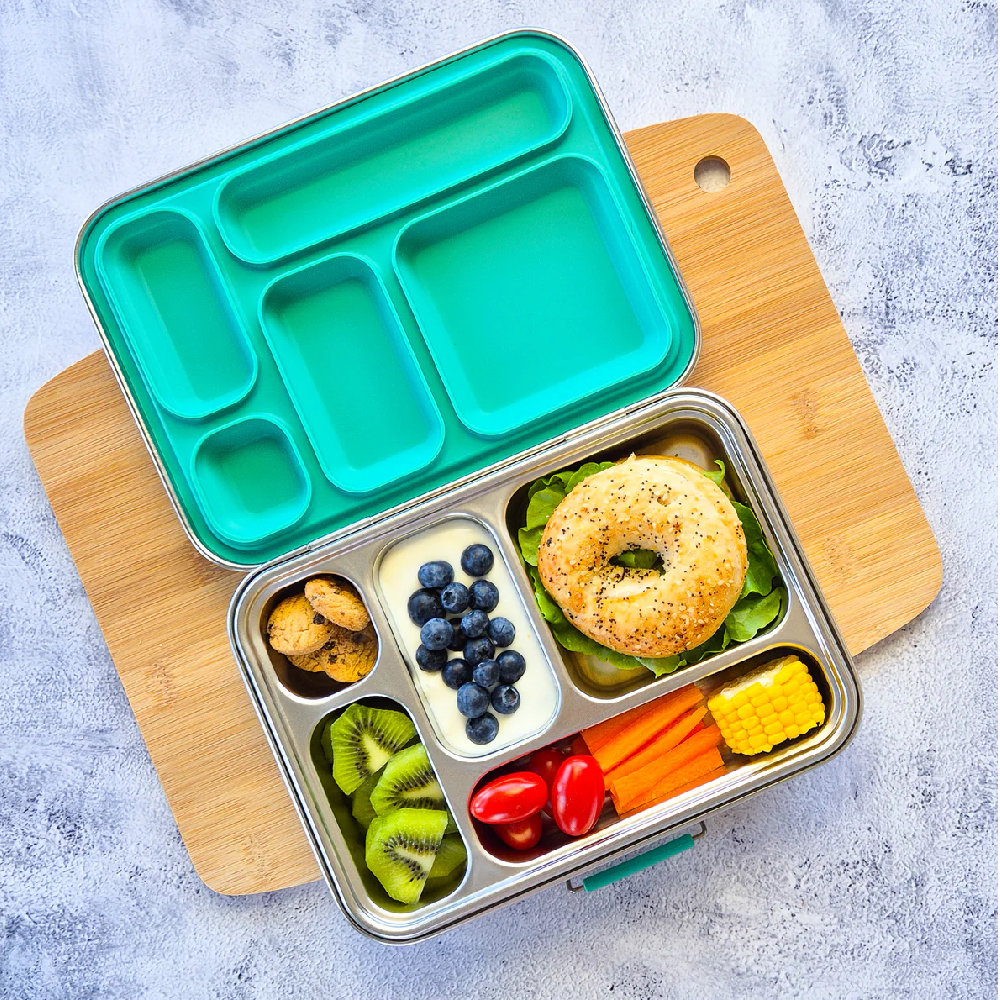 Bento Lunch Box 5 Emerald Green