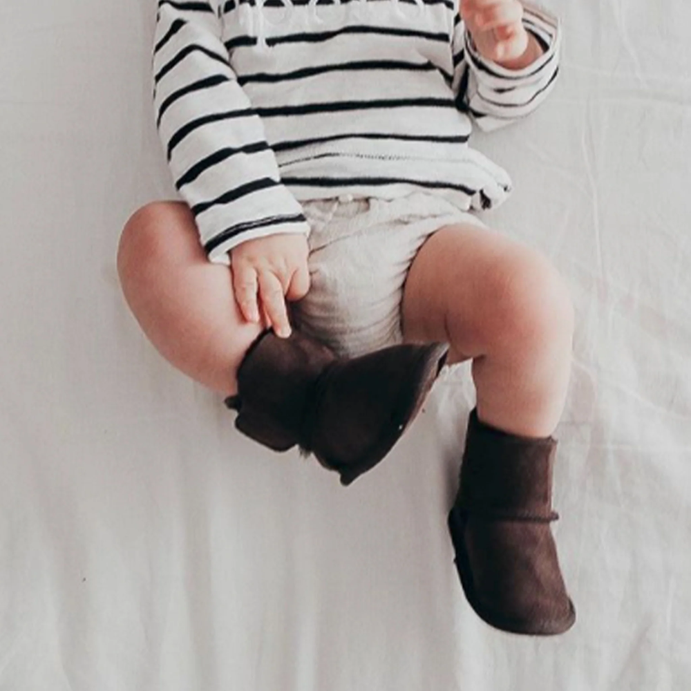 Platinum Baby Bootie Chocolate