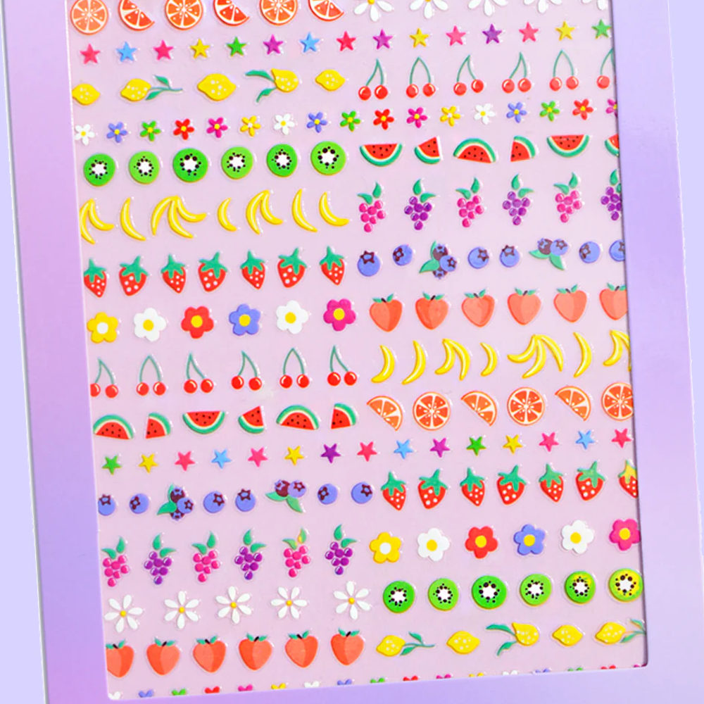 Fruit Salad Nail Art Stickers