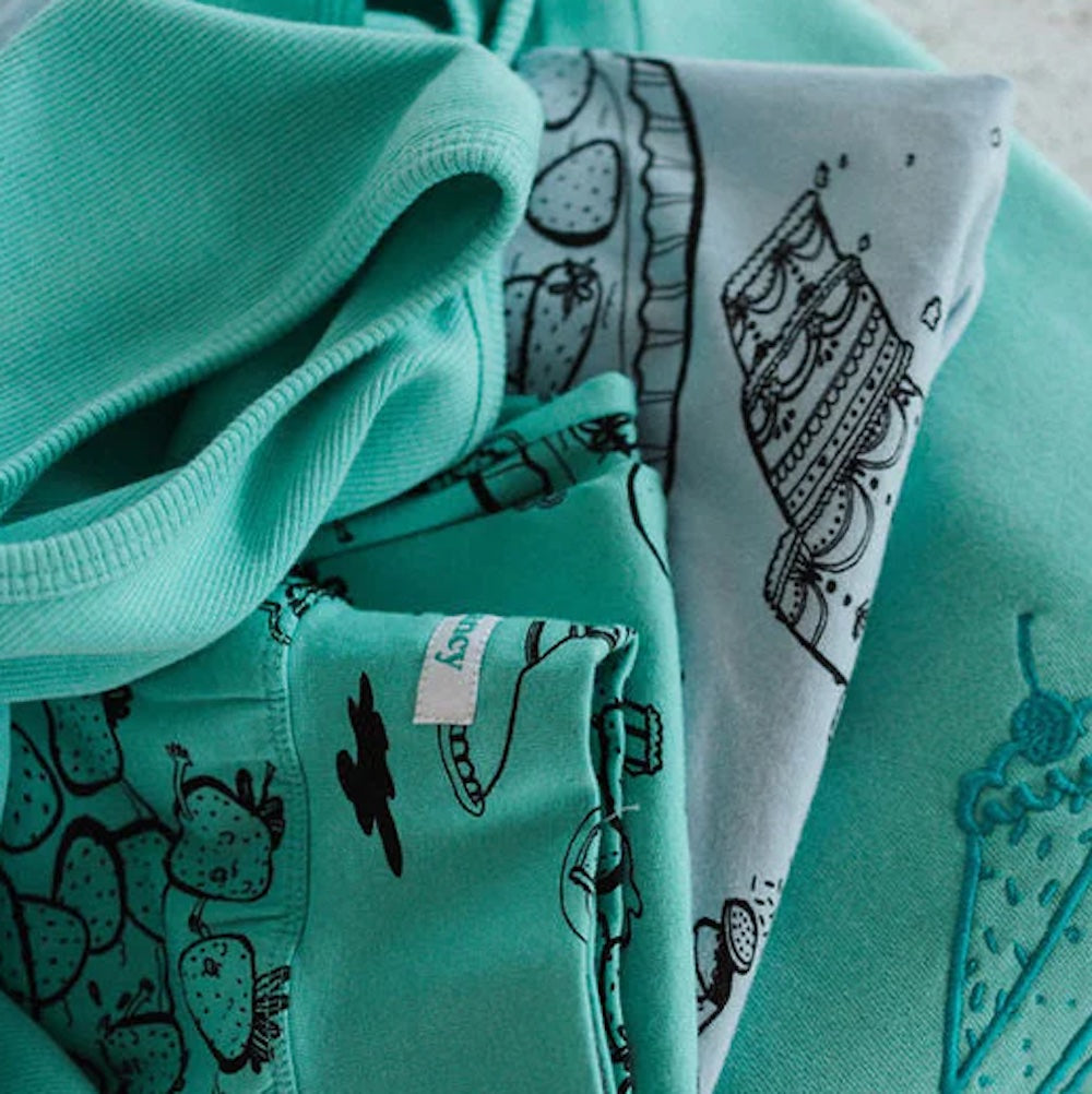 Hydrangea Cake Long PJ Set
