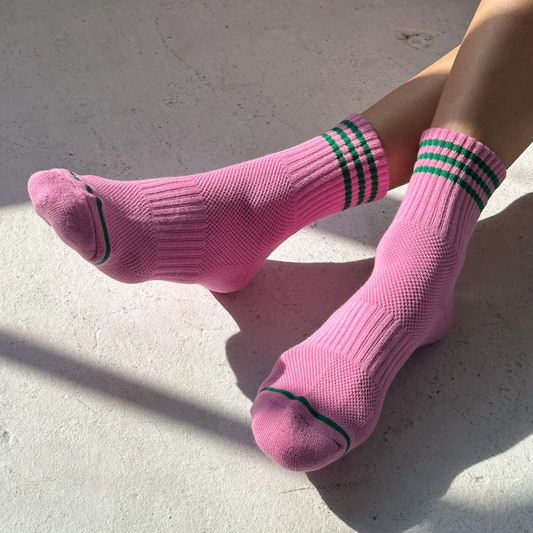 Girlfriend Socks Rose Pink