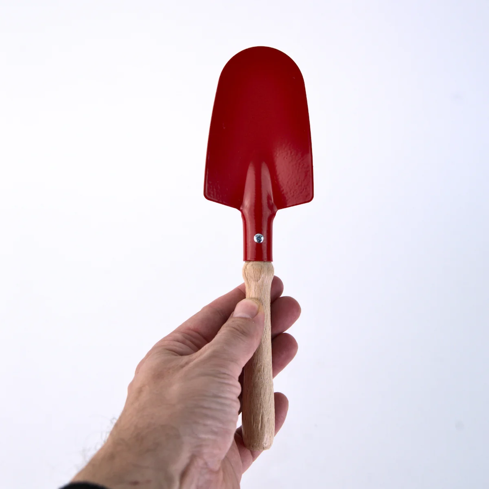 Metal Hand Trowel Red 22cm