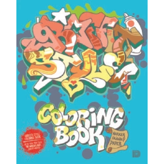 Graffiti Style Coloring Book
