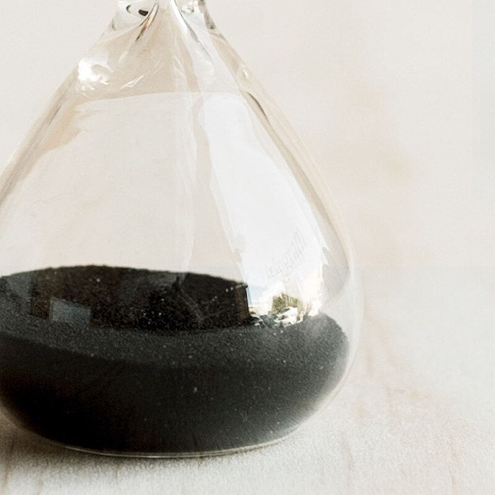 Hourglass 3 Minute Small Clear