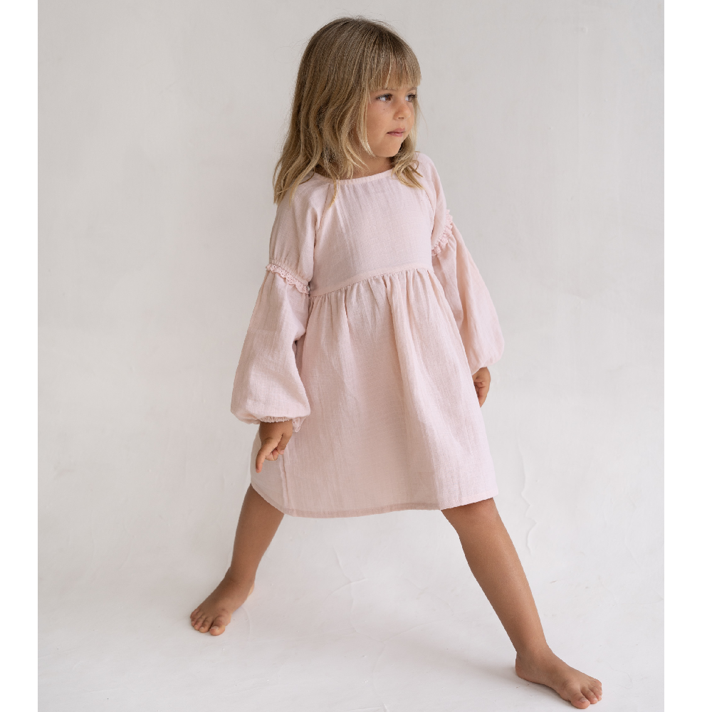 Maggie Dress Pink Salt