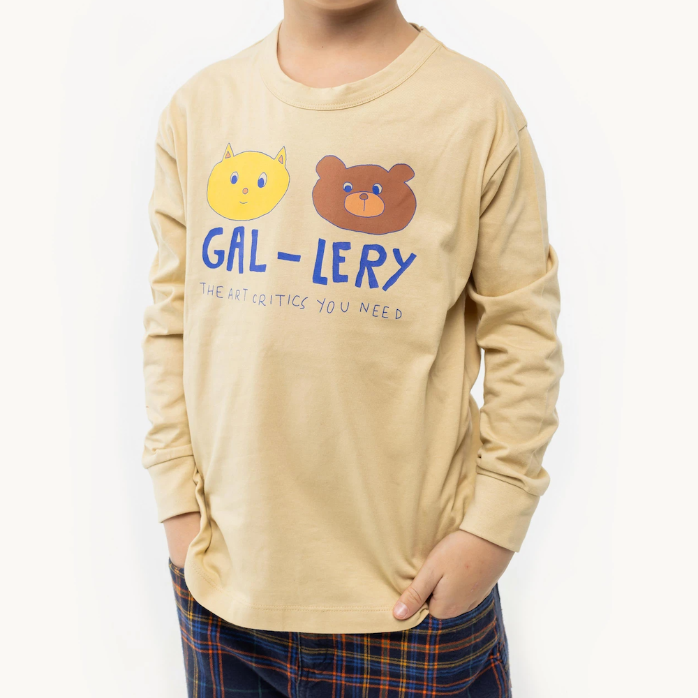 Gallery Long Sleeve Tee Ivory