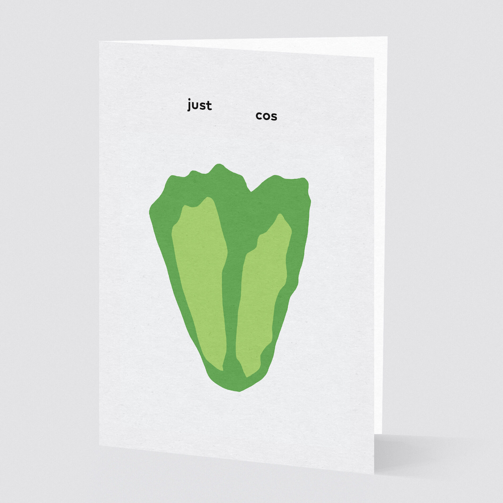 Just Cos Greeting Card