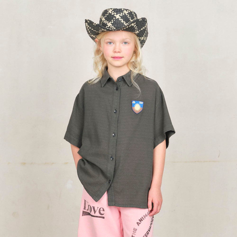 Kangaroo Kids Shirt Deep Green