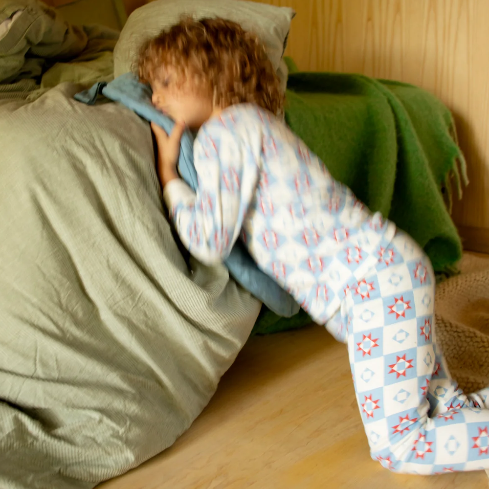 Kids Classic Pyjama Set Patchwork Star