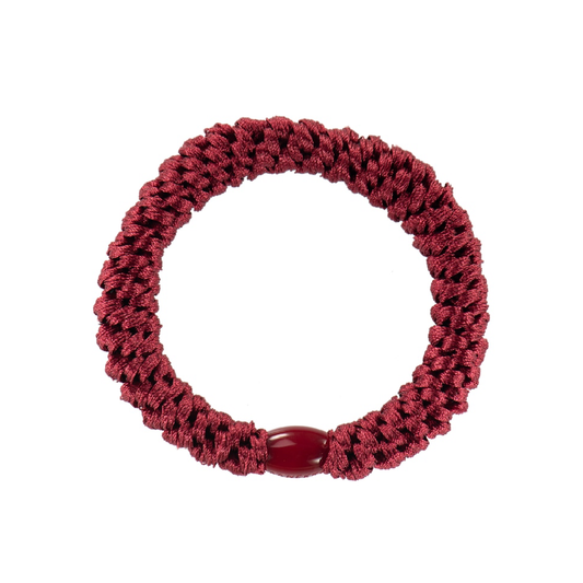 Light Bordeaux Hair Tie