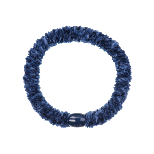 Velvet Indigo Hair Tie