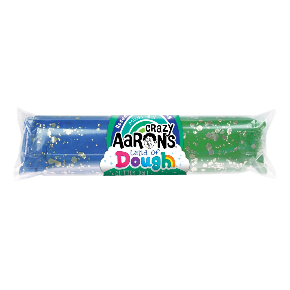 Land of Dough Green Glitter Roll