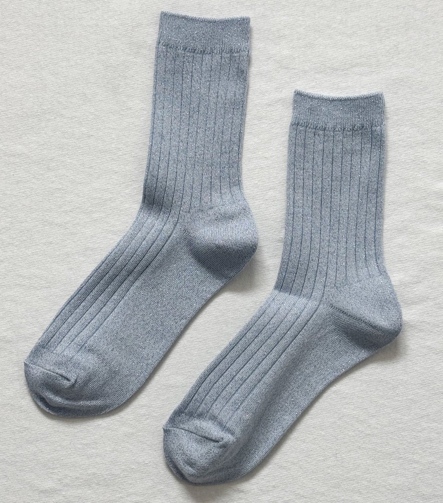 Her Socks Morning Mist Glitter