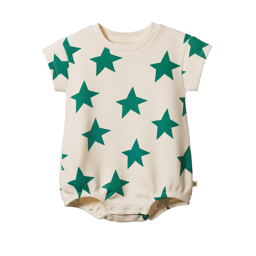 Juno Romper Waffle Magic