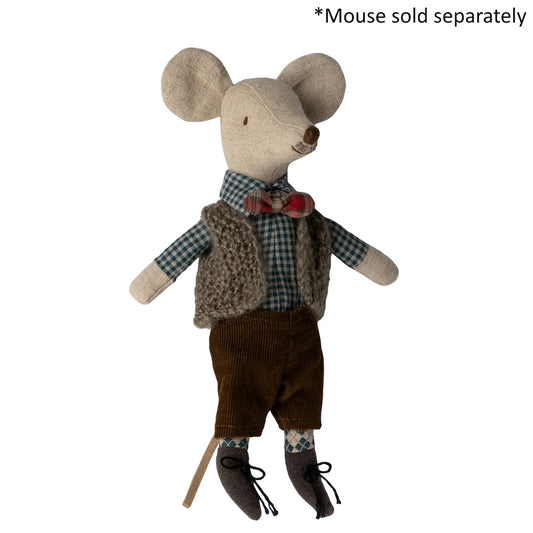 Vest and Pants for Grandpa Mouse
