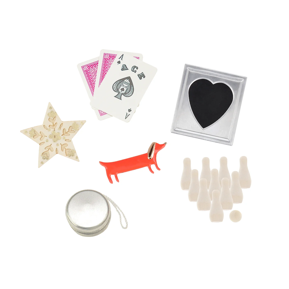 Stripy Christmas Pearl Bow Crackers