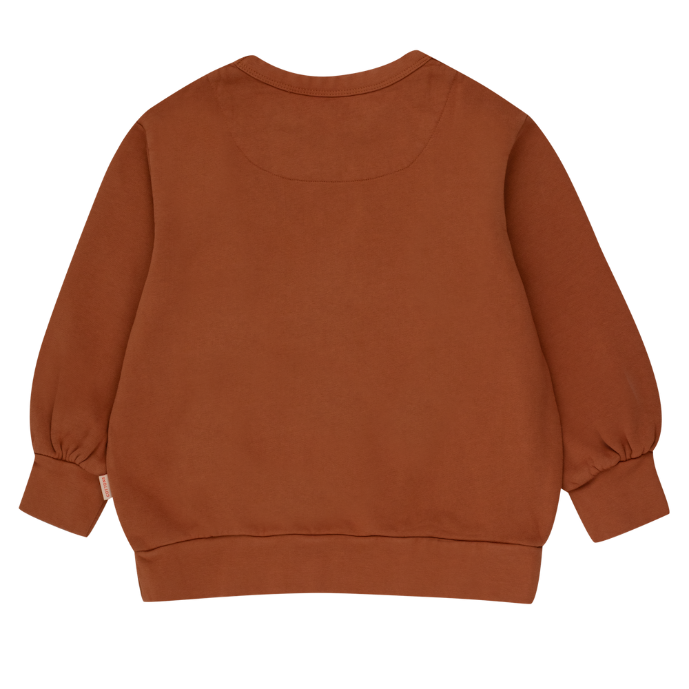 Merci Sweatshirt Brown