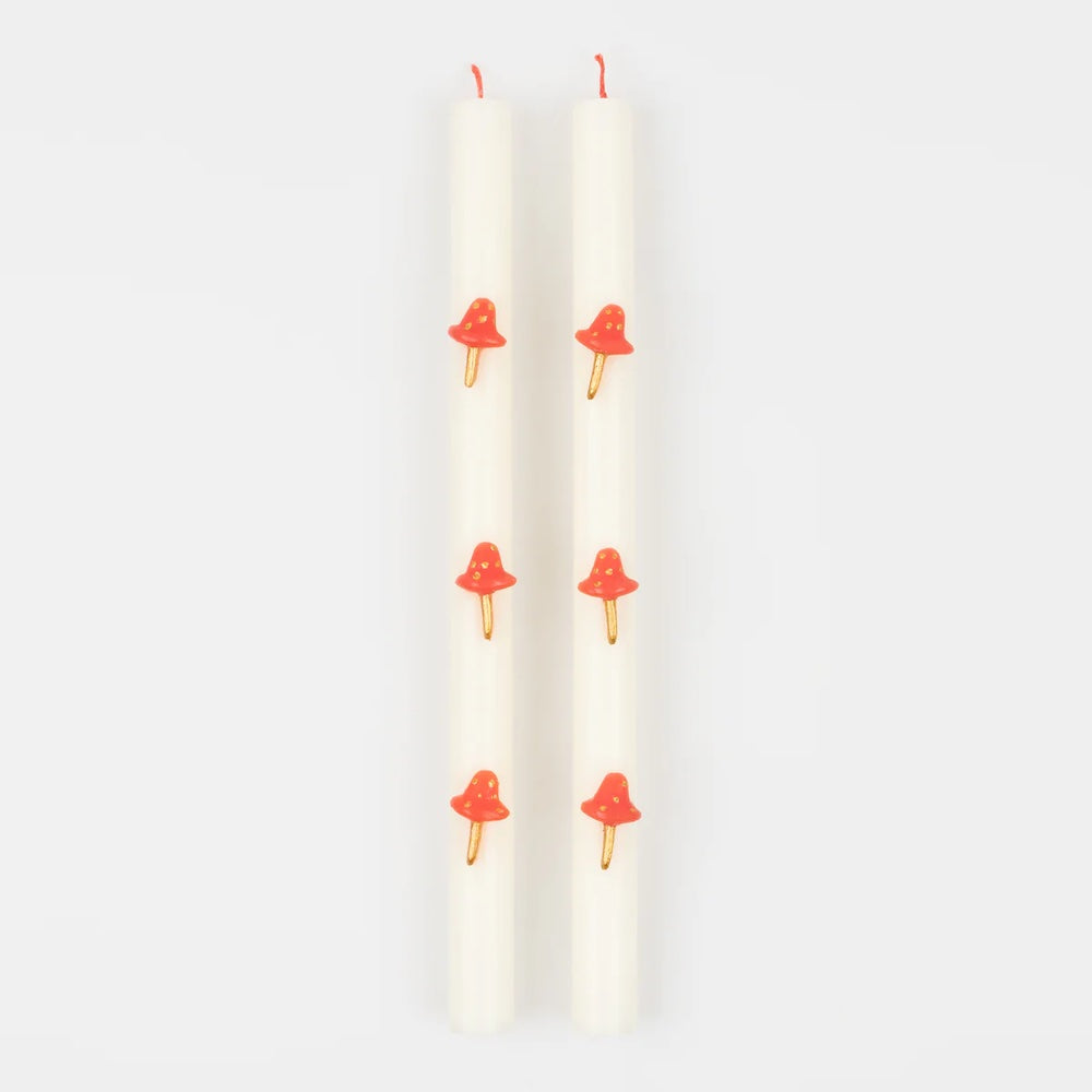 Mushroom Table Candles