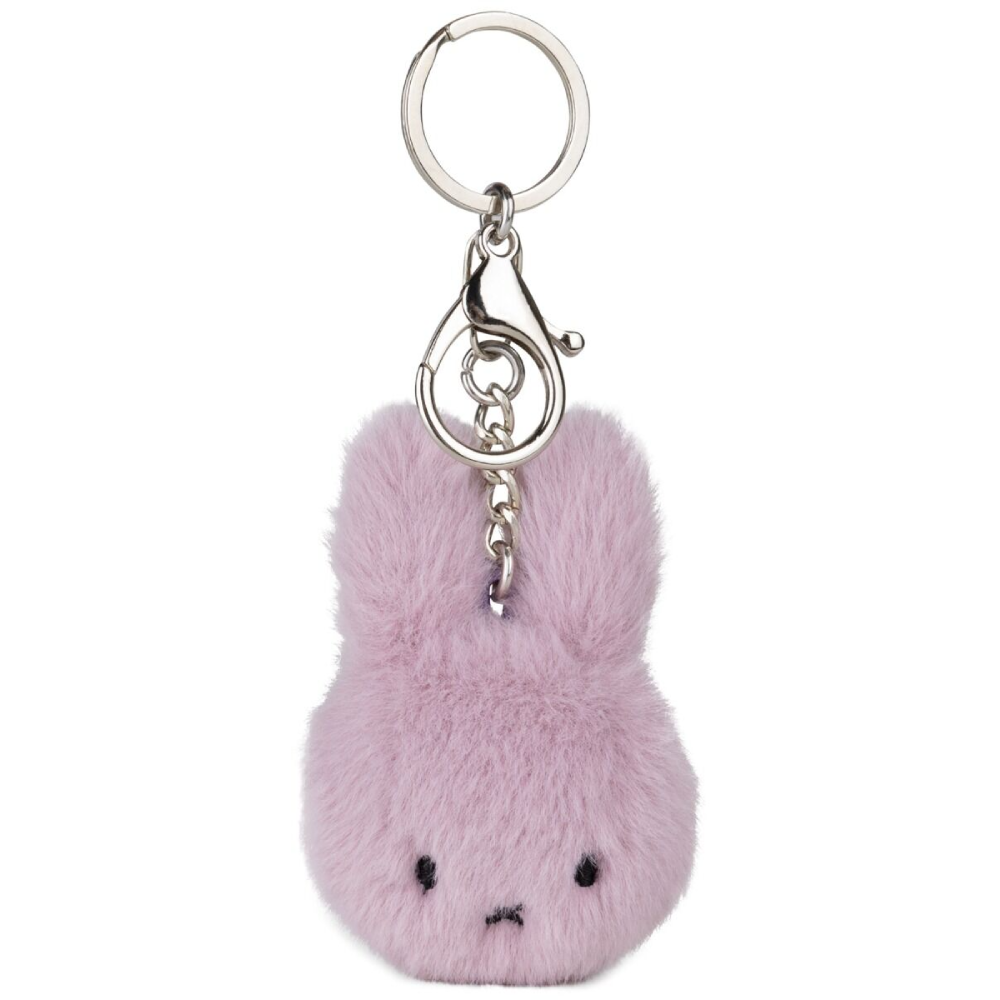 Miffy Eco Fuzzy Keychain Lilac