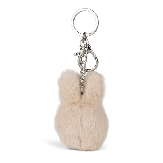 Miffy Eco Fuzzy Keychain Beige
