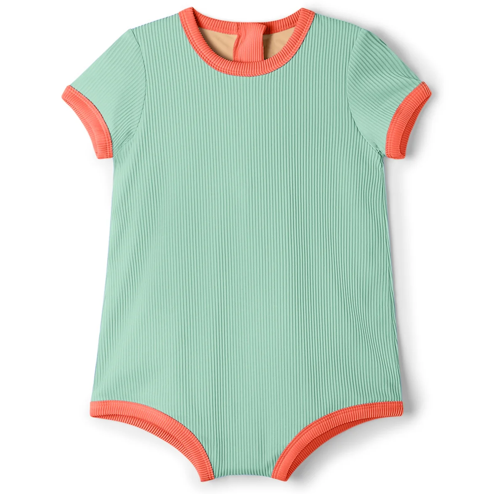 Mini Infant Onesie Turquoise