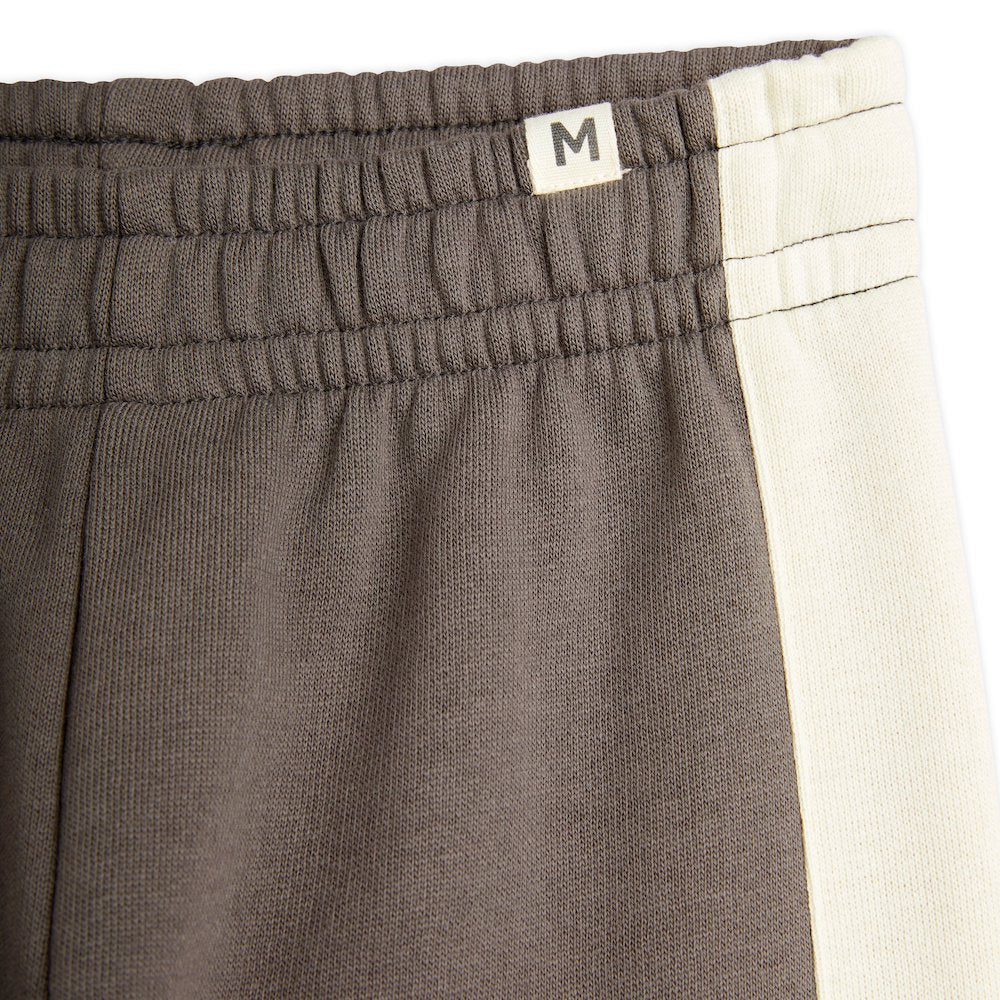 Mini Rodini Society Panel Sweatpants Grey