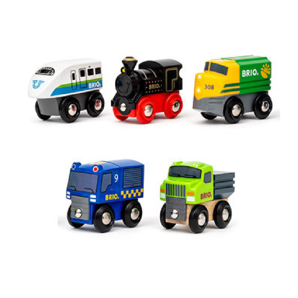 Mini Trains & Vehicles Assorted