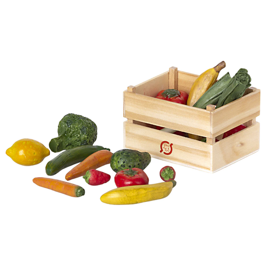 Miniature Fruit & Veggies In Box