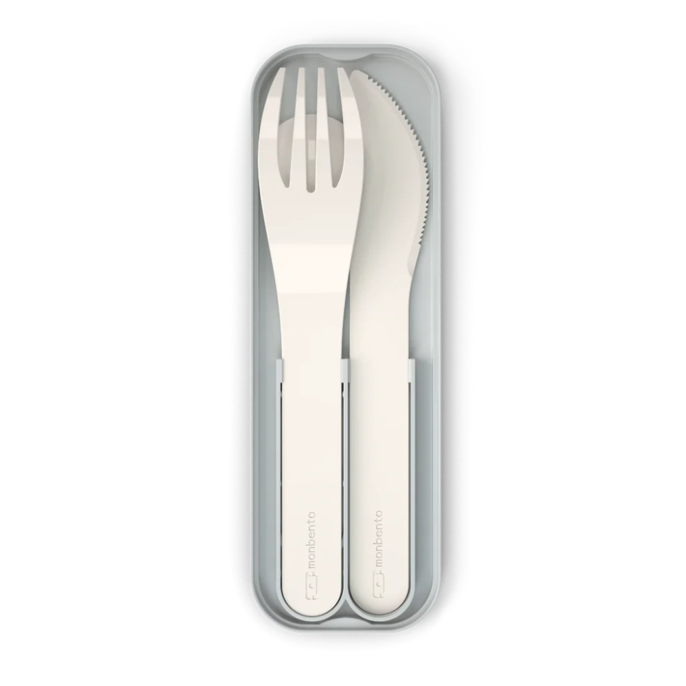 Biodegradable Cutlery Set Natural Cream