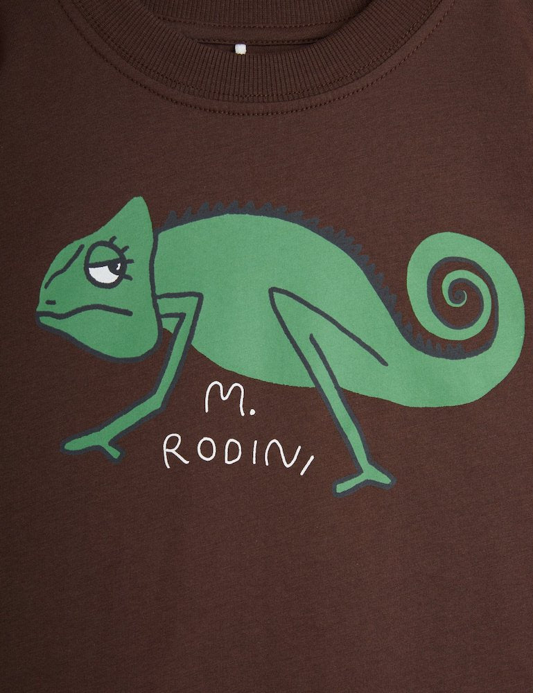 Lizard SP SS Tee Brown