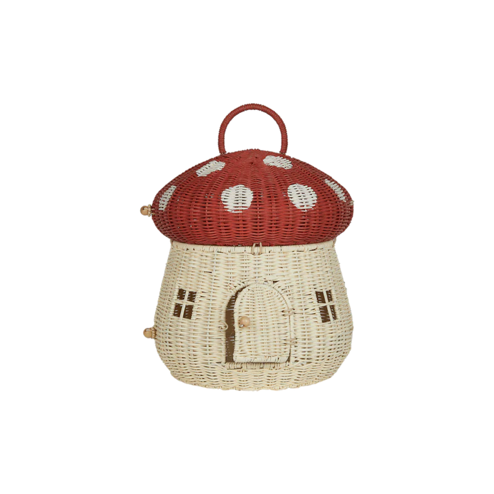 Mushroom Doll House Red