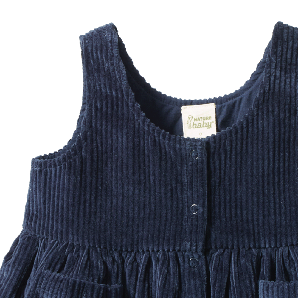 Amelia Pinafore Navy